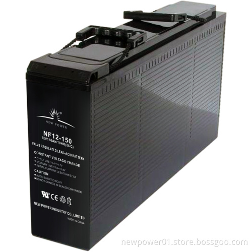 Professional AGM Battery with CE UL Approved (NF12-150G)